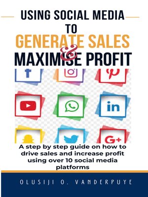 cover image of Using Social Media to Generate Sales and Maximise Profit